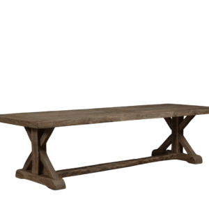 Table de ferme en chêne massif ancien - Cross Sur Mesure