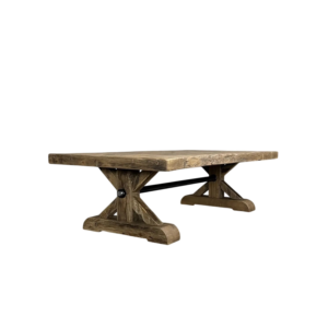 Table basse Étoile – Chêne Massif Ancien