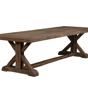 Table de ferme Étoile – Chêne Massif Ancien